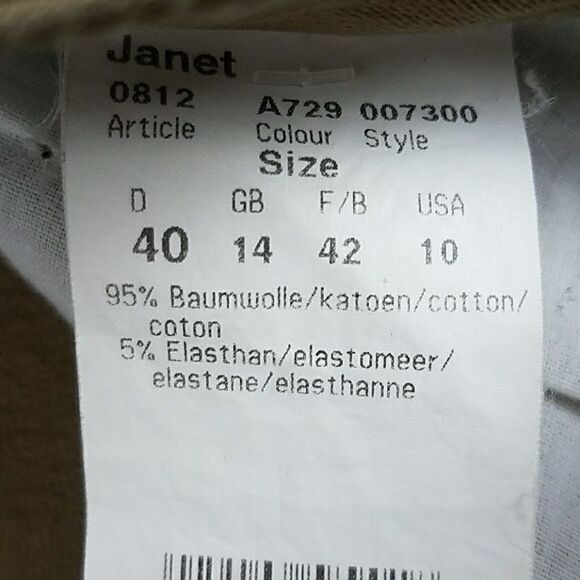 Cambio Jean's Boot Cut Size 10 - Picture 4 of 6